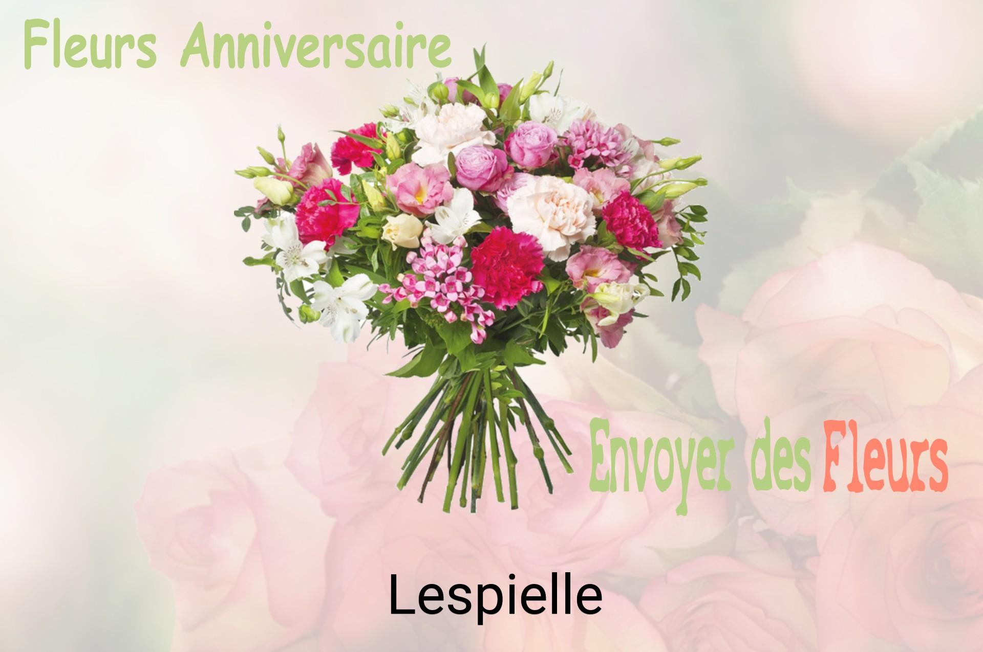 Bouquet de fleurs d’anniversaire livré à Lespielle