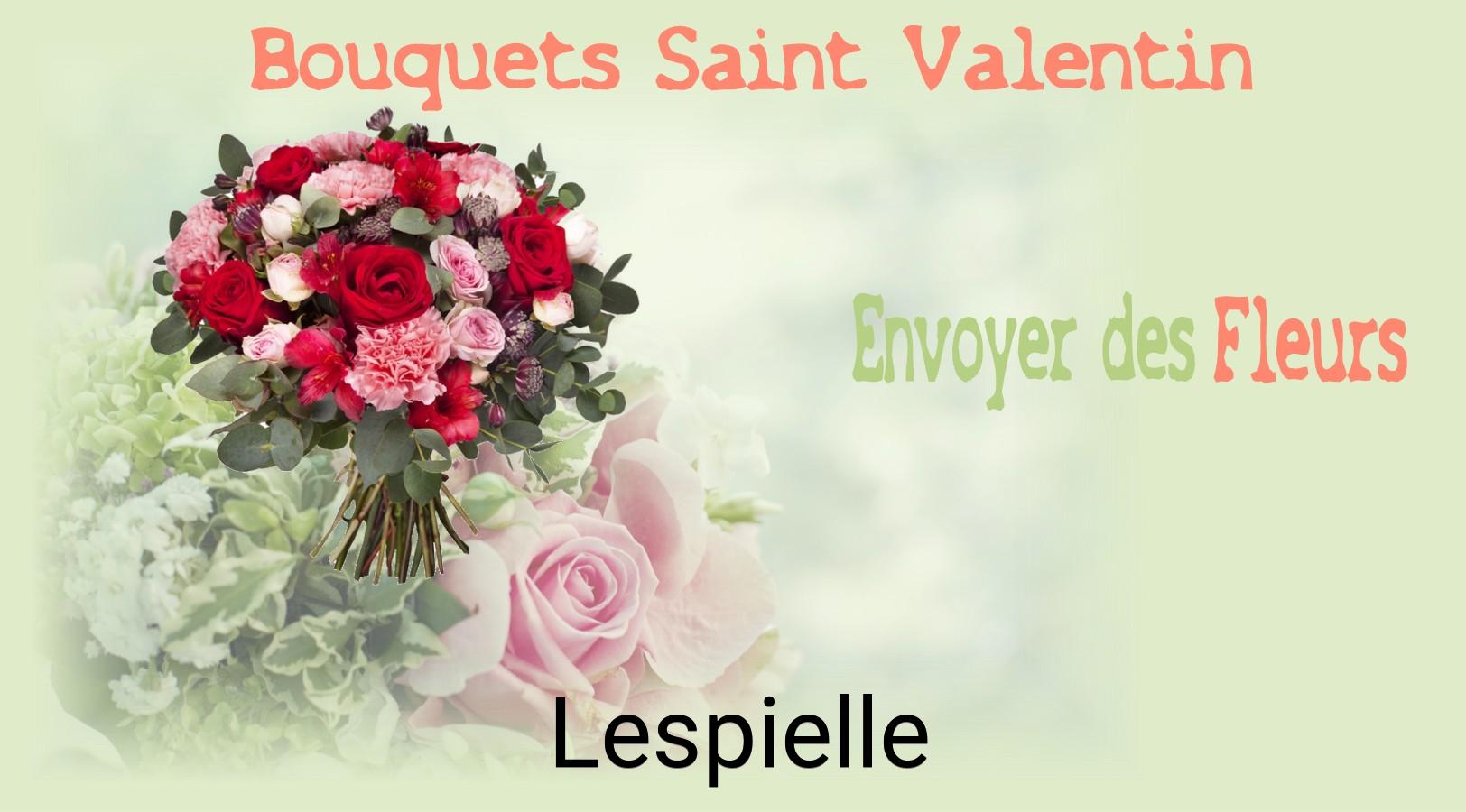 Roses de Saint-Valentin livrées à Lespielle